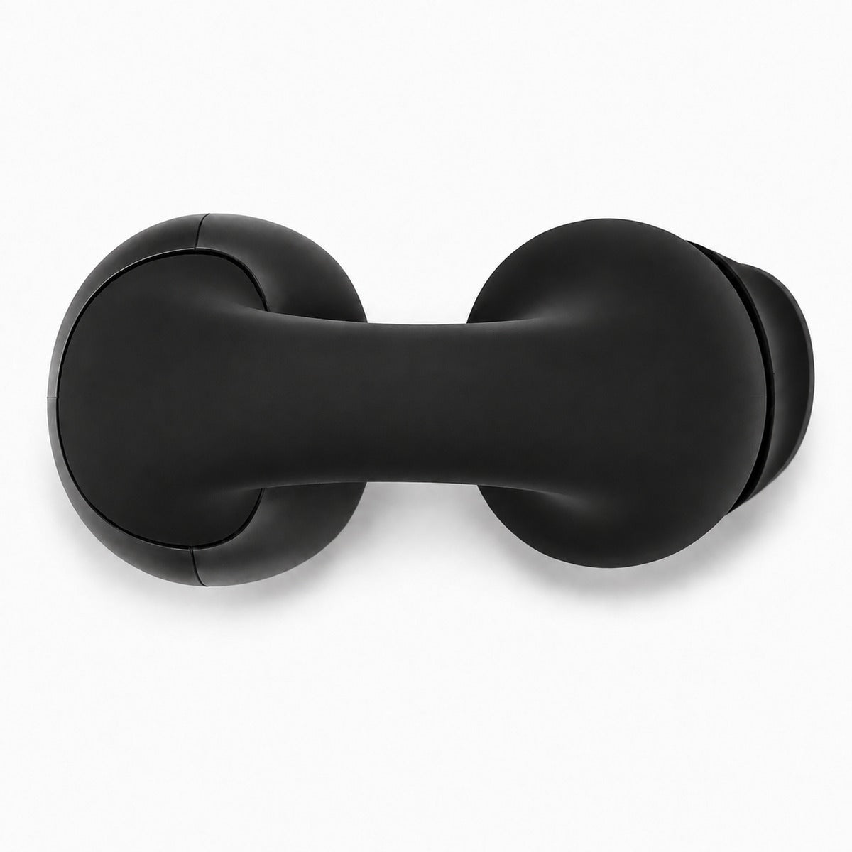 NovaClip back view — clip-on design, matte black